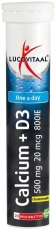 Lucovitaal Calcium + D3 500 mg + 20 mcg / 800IE 20 Bruistabletten