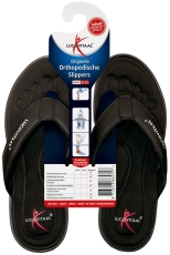 Lucovitaal Orthopedische Slippers 37-38 Zwart 1 Paar