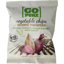 Go Pure Chips groente bio 40g