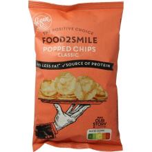 food2smile Popped chips classic 90g
