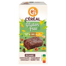 C&eacute;r&eacute;al Brownies Chocolade & Hazelnoot Gluten- Lactosevrij 150 Gram