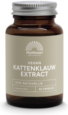 Mattisson Kattenklauw Extract 450mg 60 Capsules
