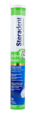 Steradent Active Fresh Kunstgebit Reinigingstabbletten 30 Stuks