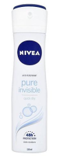 Nivea Deodorant Spray Pure Invisible 150 ML