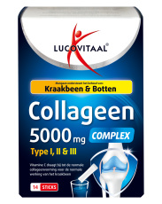Lucovitaal Collageen 5000 mg Complex sticks 14 stuks