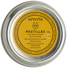 Apivita Pastilles Thyme & Honey 45 Gram
