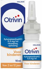Otrivin Xylometazoline HCI 0,5 mg/ml Kinder Neusspray 10 ML