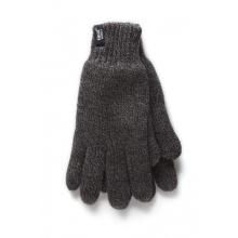 heat holders Flat knit gloves L/XL charcoal 1paar