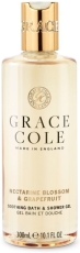 Grace Cole Nectarine blossom & grapefruit bath/show gel 300ml