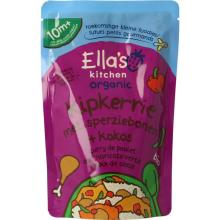 ella's kitchen Kipkerrie sperzieboon kokos 10+ maanden bio 190g