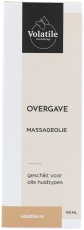 Volatile Massageolie overgave glas met pomp 100ml
