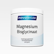 Nova Vitae Magnesium bisglycinaat poeder 200g