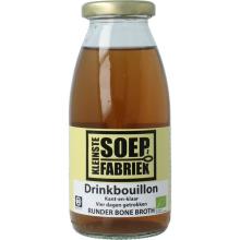 Kleinste Soep Fabriek Drinkbouillon rund bio 245ml