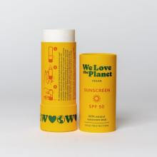 We Love The Planet Sunscreen stick vegan SPF50 40g