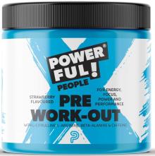 powerful people Pre work-out strawberry 250g