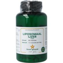 Liever Gezond Liposomaal ijzer sterk 60vc