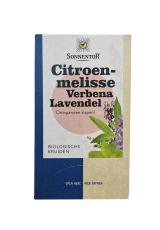 Sonnentor Citroenmelisse - verbena - lavendel bio 18st