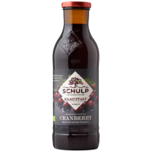 Schulp Cranberrysap Puur Biologisch 750 ml