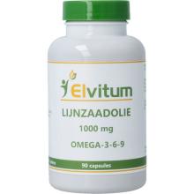 elvitum Lijnzaadolie omega 3-6-9 90ca