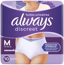 Always Discreet broekje plus maat M 10st