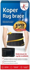 Lucovitaal Koper Brace Rug (Verstelbare maat XS-XXL) 1 stuk