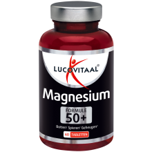Lucovitaal Magnesium 50+ Botten, Spieren, Geheugen 60 tabletten