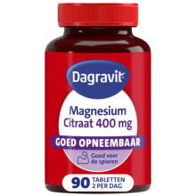 Dagravit Magnesium Citraat 400 mg 90 tabletten