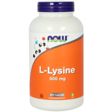 Now L-Lysine 500 mg 250 Vegicaps