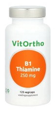 Vitortho B1 Thiamine 250 mg 120 Vegicaps