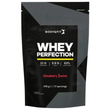 Body & Fit Whey Perfection Aardbei 476 gram