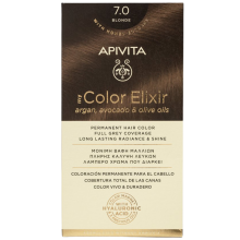 Apivita Hair Color Kit 7.0 Blond 1 stuk