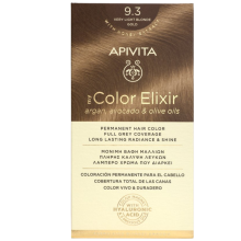 Apivita Hair Color Kit 9.3 Zeer Licht Blond Goud 1 stuk