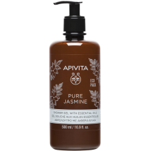 Apivita Pure Jasmin Douchegel met Essenti&euml;le Oli&euml;n 500ml