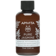 Apivita Pure Jasmin Douchegel met Essenti&euml;le Oli&euml;n 75 ML