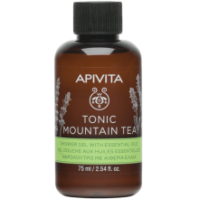 Apivita Tonic Mountain Tea Douchegel met Essenti&euml;le Oli&euml;n 75 ML