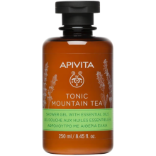 Apivita Tonic Mountain Tea Douchegel met Essenti&euml;le Oli&euml;n 250 ML