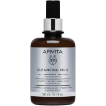 Apivita 3-in-1 Reinigingsmelk Gezicht & Ogen 300ml