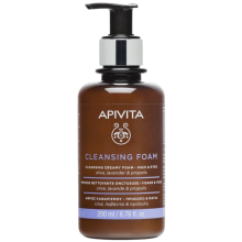 Apivita Romige Reinigingsschuim Gezicht & Ogen 200ml