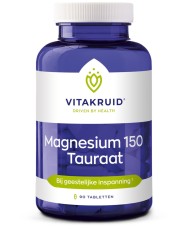 Vitakruid Magnesium 150 Tauraat 90 Tabletten
