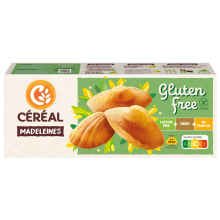 C&eacute;r&eacute;al Madeleine glutenvrij 180 gram