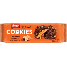 Bergen Cookies Caramel Peanut & Chocolate 130 gram