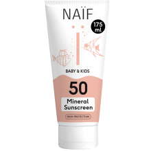 Naif Minerale Zonnebrandcr&egrave;me Baby & Kids SPF 50 175 ml
