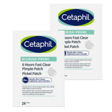 Cetaphil 6 Hour Fast Clear Pimple Patch  2 x 24 stuks