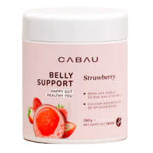 Cabau Lifestyle Belly Support Strawberry Poeder 240 gr