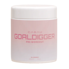Cabau Lifestyle Goaldigger Pre-Workout Blueberry 300 gr