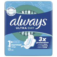 Always Ultra Day Normal Maandverband 13 stuks