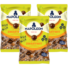 Napoleon Zwart/Wit Kogels 3 x 150 gram