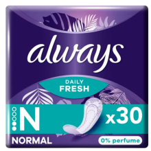 Always Dailies Inlegkruisjes Fresh & Protect Normal 30st