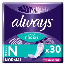Always Dailies Inlegkruisjes Fresh & Protect Normal 30 stuks