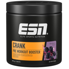 Esn Crank Blackberry Pre Workout Booster 390 gram